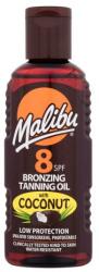 Malibu Bronzing Tanning Oil Coconut SPF8 pentru corp 100 ml pentru femei