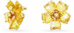 Swarovski Cercei unici placați cu aur cu cristale Florere 5650571