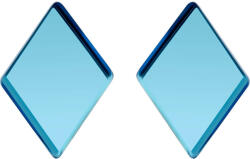 Preciosa Cercei din oțel Fragmentum cu cristal albastru 7375 67