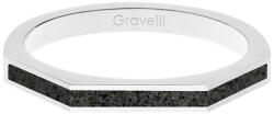 Gravelli Inel din oțel cu beton Three Side oțel/antracit GJRWSSA123 53 mm