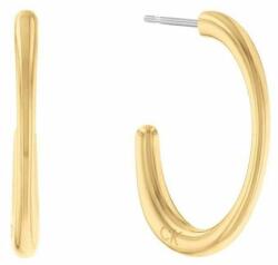 Calvin Klein Cercei eleganți placați cu aur Sculptural 35000347