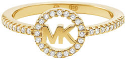 Michael Kors Inel de lux placat cu aur cu zirconii MKC1250AN710 57 mm