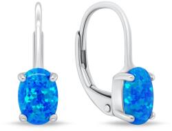 Brilio Silver Cercei fini din argint cu opal sintetic EA934WB