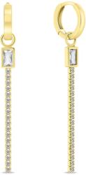Brilio Silver Cercei eleganți lungi placați cu aur EA799Y