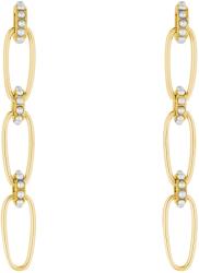 Liu Jo Cercei eleganți placați cu aur cu perle Brilliant LJ1840