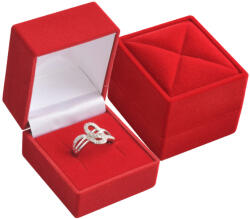 JK Box Cutie cadou de catifea pentru inel RE-02/A7