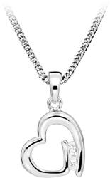 Silver Cat Romantic colier din argint Inimă SC477 (lanț, pandantiv)