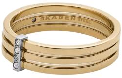 Skagen Inel elegant placat cu aur Kariana SKJ1672998 50 mm