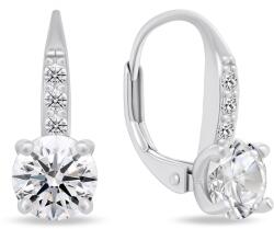 Brilio Silver Cercei sclipitori argintii, cu zircon EA916W