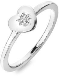 Hot Diamonds Inel romantic din argint cu diamant Most Loved DR241 56 mm