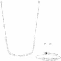 Swarovski Set de bijuterii de lux cu cristale Mesmera 5665877 (cercei, brățară, colier)