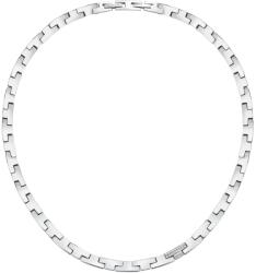 Trussardi Colier de lux din oțel cu zirconi T-Logo TJAXC03