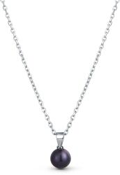 JwL Luxury Pearls Colier delicat de argint cu perlă autentică JL0836 (lănțișor, pandantiv)