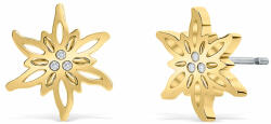 CRYSTalp Elegantcercei Floare de colţ placați cu aur cu cristale 40075. CRY. G