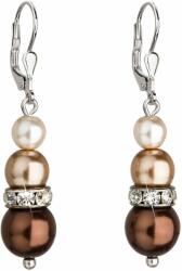 Evolution Group Cercei de perle din bronz cu cristale 31150.3