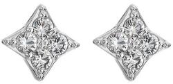 Hot Diamonds Cercei din argint cu diamante și topaze Stellar DE747