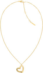 Calvin Klein Colier placat cu aur cu inimi Minimalist Hearts 35000385