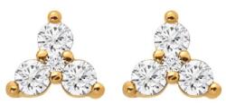 Hot Diamonds Cercei placați cu aur decorați cu diamante și topaze Jac Jossa Soul DE759