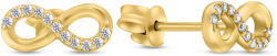 Brilio Silver Cercei moderni placați cu aur Infinit EA360Y