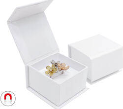 JK Box Cutie cadou albă pentru inel sau cercei VG-3/AW