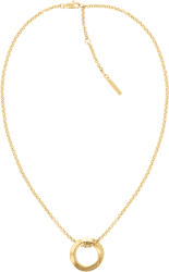 Calvin Klein Colier din oțel pentru femei placat cu aur 35000307