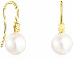 Tous Cercei eleganți placați cu aur cu perle Gloss 111233550