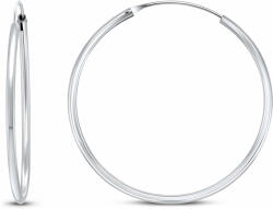 Brilio Silver Cercei rotunzi din argint atemporali EA020 5 cm