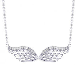 Preciosa Colier din argint cu zirconi Angel Wings 5217 00