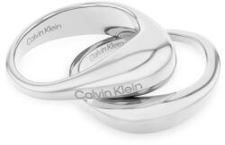 Calvin Klein Set elegant de inele din oțel Elongated Drops 35000447 56 mm