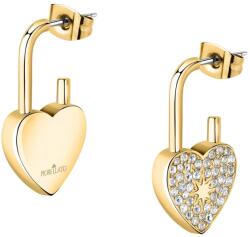Morellato Romantici cercei placați cu aur cu cristale Abbraccio SABG27