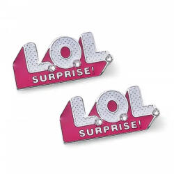 L. O. L. Surprise! Cercei roz tip sferic pentru fete LOL Logo L2012STLOL