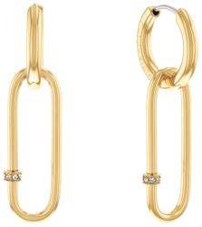 Calvin Klein Cercei rotunzi placați cu aur cu cristale 2 în 1 35000182