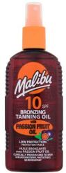 Malibu Bronzing Tanning Oil Passion Fruit Oil SPF10 vízálló napolaj spray maracujaolajjal 200 ml