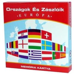  Országok és zászlók Európa memóriakártya (5211)