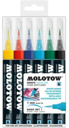 MOLOTOW Aqua Ink Pump Softliner Basic-Set 1 (MLW120)