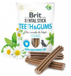 Brit BRIT Cares Dental Stick Teeth & Gums Kamillával és Zsályával