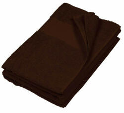 Kariban Uniszex törölköző Kariban KA112 Hand Towel -50X100, Chocolate