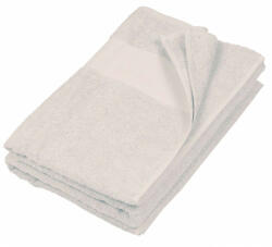 Kariban Uniszex törölköző Kariban KA111 Beach Towel -100X150, Light Grey