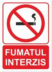  Indicator Fumatul interzis, 148x210mm IIA5FI