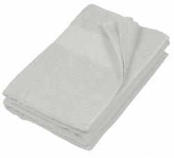 Kariban Uniszex törölköző Kariban KA112 Hand Towel -50X100, Light Grey