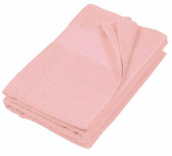 Kariban Uniszex törölköző Kariban KA113 Bath Towel -70X140, Pale Pink