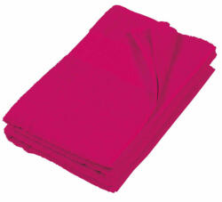 Kariban Uniszex törölköző Kariban KA112 Hand Towel -50X100, Fuchsia