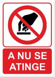  Indicator A nu se atinge, 148x210mm IIA5ANA