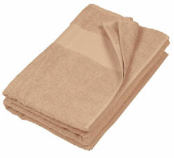Kariban Uniszex törölköző Kariban KA113 Bath Towel -70X140, Mastic