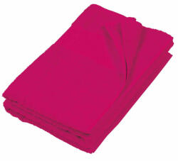 Kariban Uniszex törölköző Kariban KA113 Bath Towel -70X140, Fuchsia