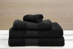 Olima Uniszex törölköző Olima OL450 Olima Classic Towel -30X50, Black
