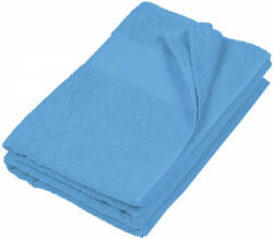 Kariban Uniszex törölköző Kariban KA113 Bath Towel -70X140, Azur Blue