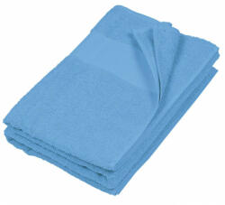 Kariban Uniszex törölköző Kariban KA111 Beach Towel -100X150, Azur Blue
