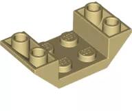 LEGO® 4871c2 - LEGO világos krémszínű (tan) kocka dupla inverz 45° elem 4 x 2 méretű (4871c2)