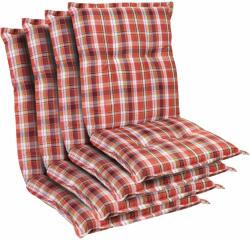 Blumfeldt Prato, pernă tapițată, pernă pentru scaun, spătar mic, scaun de gradină, poliester, 50x100x8cm (CPT10_10231697-4_) (CPT10_10231697-4_)